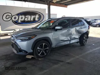 2024 Toyota Corolla Cross Hybrid S z VIN 7MUFBABG2RV017127, wystawiony jako Copart lot #57090525 z przebiegiem 18 935 mil mil oraz Szkoda całkowita • Salvage title. Historia ofert i sprzedaży dostępna na DreamBid. Obrazek 1.