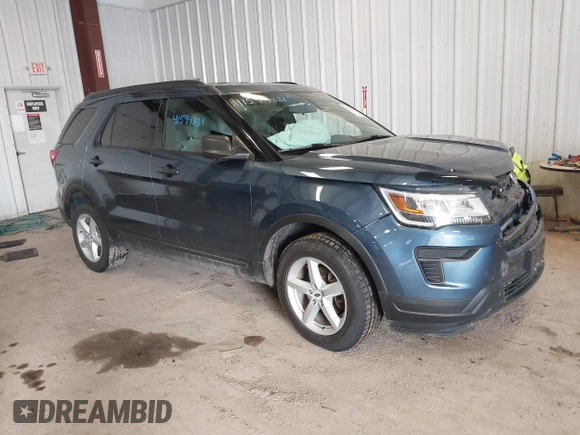 2018 Ford Explorer with VIN 1FM5K8BH1JGC35349, listed as a IAAI auction lot 41594331 with 75,586 mi miles and . Bid and sale history available at DreamBid. Image 1.