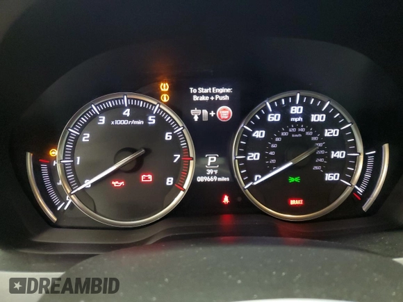 2014 Acura MDX with VIN 5FRYD3H20EB007116, listed as a Copart auction lot 44325805 with 89,669 mi miles and Salvage Title. Bid and sale history available at carsss.com. Image 9.