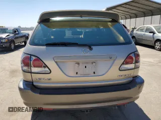 2003 Lexus RX 300 with VIN JTJHF10U830311283, listed as a Copart auction lot 71161444 with 216,654 mi miles and Salvage Title. Bid and sale history available at carsss.com. Image 6.