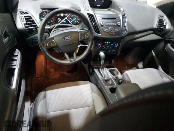 2017 Ford Escape SE with VIN 1FMCU9G99HUB08546, listed as a Copart auction lot 46652055 with 92,099 mi miles and Salvage Title. Bid and sale history available at DreamBid. Image 8.