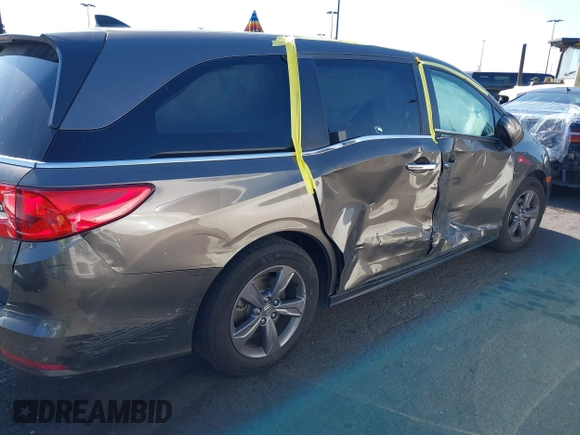 2022 Honda Odyssey EX with VIN 5FNRL6H51NB003886, listed as a IAAI auction lot 41542525 with 68,031 mi miles and . Bid and sale history available at DreamBid. Image 12.