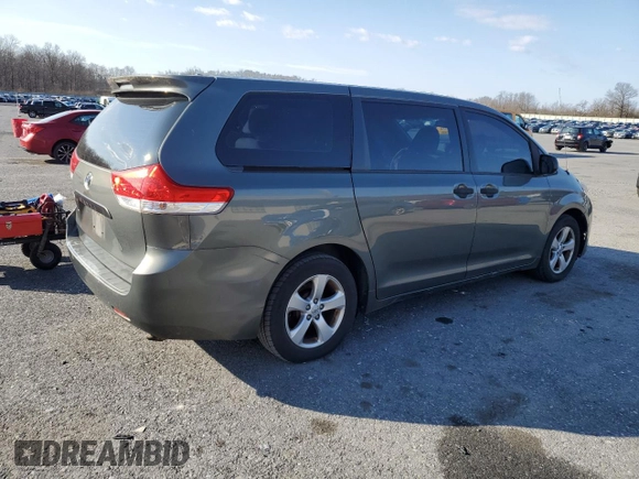 2014 Toyota Sienna L with VIN 5TDZK3DC4ES498196, listed as a Copart auction lot 50214285 with 239,718 mi miles and Clean Title. Bid and sale history available at carsss.com. Image 3.