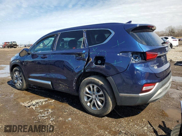 2020 Hyundai Santa Fe SEL with VIN 5NMS3CAD3LH205285, listed as a Copart auction lot 49089915 with 58,437 mi miles and Salvage Title. Bid and sale history available at carsss.com. Image 2.