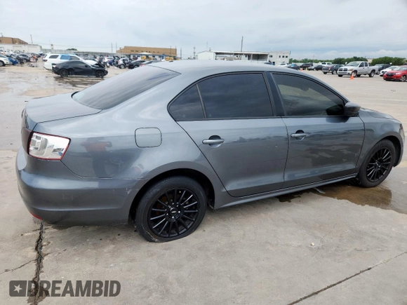 2014 Volkswagen Jetta S with VIN 3VW2K7AJ4EM226580, listed as a Copart auction lot 58539055 with 138,927 mi miles and Salvage title. Bid and sale history available at DreamBid. Image 3.