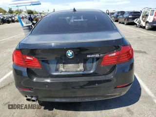 2015 BMW 5 Series 528i with VIN WBA5A5C5XFD522415, listed as a Copart auction lot 52563095 with 81,979 mi miles and Salvage Title. Bid and sale history available at carsss.com. Image 6.