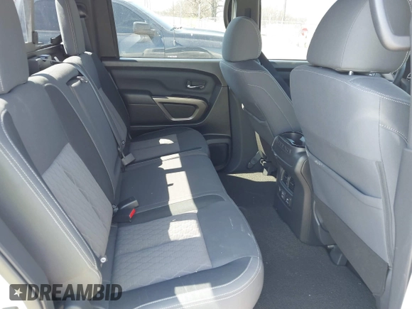 2024 Nissan Titan Pro-4X with VIN 1N6AA1EDXRN113731, listed as a IAAI auction lot 41821782 with 986 mi miles and . Bid and sale history available at DreamBid. Image 8.