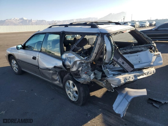 1999 Subaru Legacy Wagon Outback with VIN 4S3BG6856X7643834, listed as a Copart auction lot 88935825 with 181,781 mi miles and Salvage Title. Bid and sale history available at carsss.com. Image 2.
