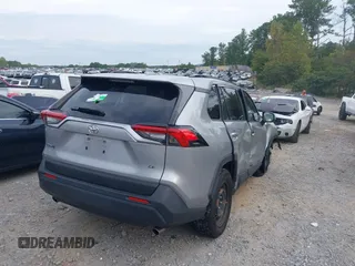2019 Toyota RAV4 LE with VIN JTMK1RFVXKD033547, listed as a IAAI auction lot 40508021 with 72,849 mi miles. Bid and sale history available at carsss.com. Image 4.