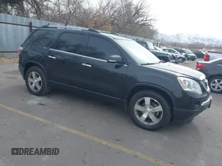 2011 GMC Acadia SLT1 with VIN 1GKKRRED4BJ419789, listed as a IAAI auction lot 41571475 with 167,030 mi miles. Bid and sale history available at carsss.com. Image 1.