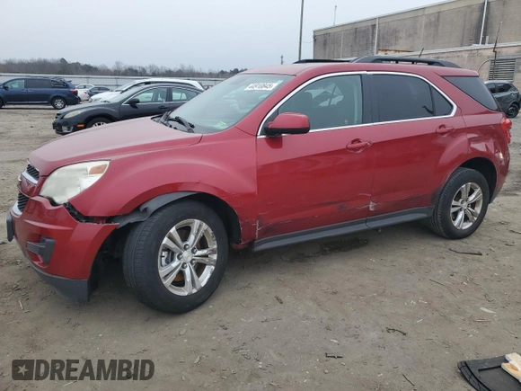 2013 Chevrolet Equinox LT with VIN 2GNFLEE32D6364104, listed as a Copart auction lot 44910845 with 76,755 mi miles and Salvage Title. Bid and sale history available at carsss.com. Image 1.