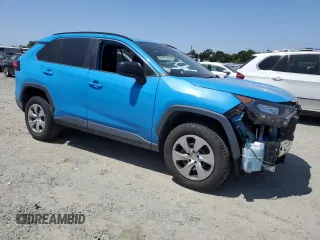 2019 Toyota RAV4 LE with VIN 2T3F1RFV5KC015589, listed as a Copart auction lot 60467465 with 123,950 mi miles and Salvage title. Bid and sale history available at DreamBid. Image 4.