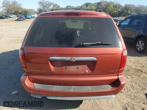 2006 Chrysler Town & Country LWB Touring with VIN 2A4GP54L56R692860, listed as a Copart auction lot 76785824 with 201,324 mi miles and Salvage Title. Bid and sale history available at carsss.com. Image 6.