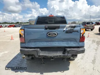 2024 Ford Ranger Raptor with VIN 1FTER4LR4RLE21079, listed as a Copart auction lot 73424754 with 2,141 mi miles and Salvage Title. Bid and sale history available at carsss.com. Image 6.