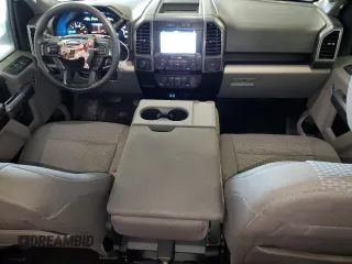 2018 Ford F-150 XL with VIN 1FTEW1EPXJFA44652, listed as a Copart auction lot 58329735 with 98,054 mi miles and Salvage title. Bid and sale history available at DreamBid. Image 8.