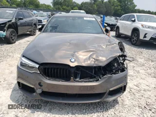 2020 BMW 5 Series M550i xDrive with VIN WBAJS7C08LCD82431, listed as a Copart auction lot 59518835 with 33,184 mi miles and Salvage title. Bid and sale history available at DreamBid. Image 5.