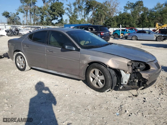 2006 Pontiac Grand Prix with VIN 2G2WP552861313103, listed as a Copart auction lot 46570305 with 170033 miles and Non Repairable. Bid and sale history available at carsss.com. Image 4.