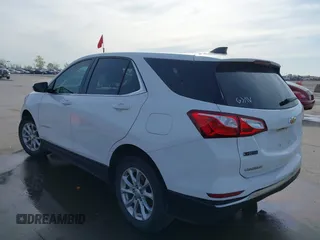 2020 Chevrolet Equinox LT with VIN 3GNAXKEV1LS695819, listed as a IAAI auction lot 41860240 with 57,214 mi miles. Bid and sale history available at carsss.com. Image 3.