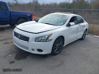 2012 Nissan Maxima 3.5 S with VIN 1N4AA5AP7CC807148, listed as a IAAI auction lot 41359873 with 139,682 mi miles. Bid and sale history available at carsss.com. Image 17.