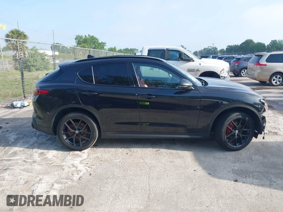 2019 Alfa Romeo Stelvio Ti with VIN ZASPAKBN6K7C46780, listed as a IAAI auction lot 41925163 with Not provided miles and . Bid and sale history available at DreamBid. Image 13.
