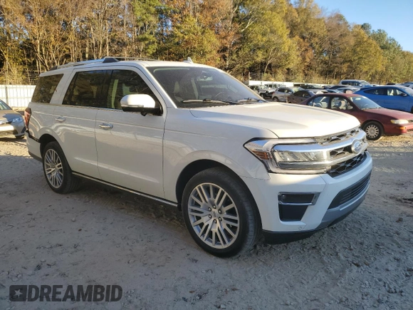 2023 Ford Expedition Limited with VIN 1FMJU1K80PEA13003, listed as a Copart auction lot 83331894 with 42,196 mi miles and Salvage Title. Bid and sale history available at carsss.com. Image 4.