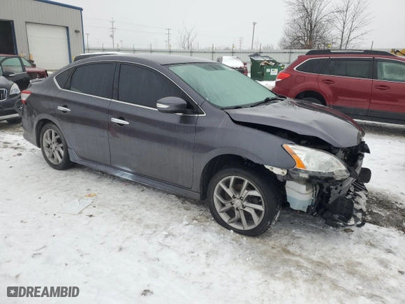 2015 Nissan Sentra S with VIN 3N1AB7APXFY352328, listed as a Copart auction lot 84896654 with 170,576 mi miles and Non Repairable. Bid and sale history available at carsss.com. Image 4.