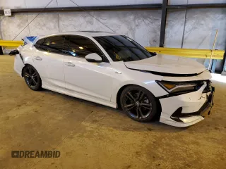 2024 Acura Integra Technology с VIN 19UDE4G79RA023797, выставлен на аукционе Copart как лот 42125905 с пробегом 7 144 миль миль и Списание • Salvage title. История ставок и продаж доступна на DreamBid. Изображение 4.
