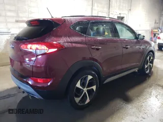 2017 Hyundai Tucson Sport with VIN KM8J3CA25HU552025, listed as a Copart auction lot 42800015 with 180,409 mi miles and Non Repairable. Bid and sale history available at DreamBid. Image 3.