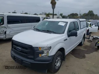 2017 Ford F-150 XL with VIN 1FTEX1C87HKE24171, listed as a IAAI auction lot 41905580 with 54,780 mi miles. Bid and sale history available at carsss.com. Image 6.