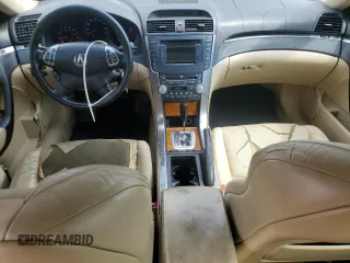 2005 Acura TL with VIN 19UUA66275A003541, listed as a Copart auction lot 52414075 with 193,956 mi miles and Salvage Title. Bid and sale history available at carsss.com. Image 8.