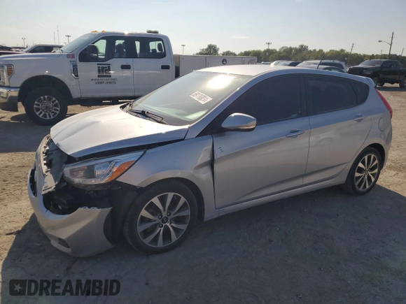 2016 Hyundai Accent Sport with VIN KMHCU5AE1GU237572, listed as a Copart auction lot 69176884 with 114,727 mi miles and Salvage Title. Bid and sale history available at carsss.com. Image 1.