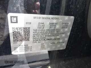 2019 GMC Yukon Denali with VIN 1GKS2CKJ8KR104796, listed as a IAAI auction lot 41843188 with 91,340 mi miles. Bid and sale history available at carsss.com. Image 9.