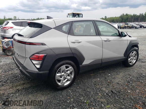 2024 Hyundai Kona Essential with VIN KM8HA3AB3RU143107, listed as a Copart auction lot 66185574 with 2,635 mi miles and Salvage Title. Bid and sale history available at DreamBid. Image 3.