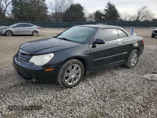 2008 Chrysler Sebring Limited with VIN 1C3LC65M18N103725, listed as a Copart auction lot 84770514 with 179,583 mi miles and Salvage Title. Bid and sale history available at carsss.com. Image 1.