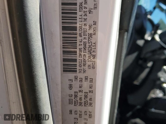 2017 Jeep Wrangler Sport with VIN 1C4AJWAG3HL577566, listed as a Copart auction lot 50640425 with 35,090 mi miles and Salvage Title. Bid and sale history available at DreamBid. Image 12.