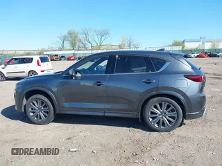 2024 Mazda CX-5 2.5 Turbo Signature with VIN JM3KFBXY4R0357622, listed as a IAAI auction lot 41983547 with 3,238 mi miles. Bid and sale history available at carsss.com. Image 15.