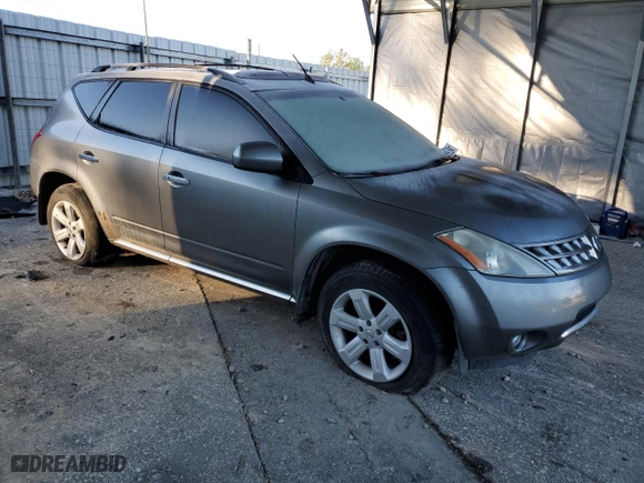2006 Nissan Murano S with VIN JN8AZ08T16W417159, listed as a Copart auction lot 43568104 with 144,482 mi miles and Clean Title. Bid and sale history available at carsss.com. Image 4.