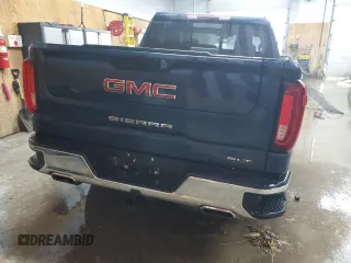 2022 GMC Sierra 1500 Limited SLT with VIN 3GTU9DED4NG189216, listed as a Copart auction lot 43121895 with 33,775 mi miles and Salvage Title. Bid and sale history available at carsss.com. Image 6.