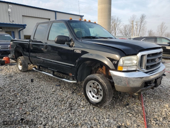 2002 Ford Super Duty F-250 XL with VIN 1FTNW21L82ED47266, listed as a Copart auction lot 48550525 with 0 mi miles and Clean Title. Bid and sale history available at carsss.com. Image 4.