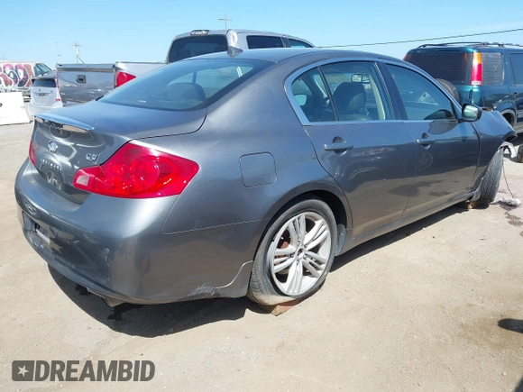 2012 Infiniti G37 Journey with VIN JN1CV6AP0CM620313, listed as a IAAI auction lot 42096265 with 125,723 mi miles. Bid and sale history available at carsss.com. Image 4.
