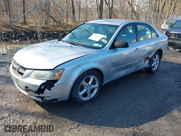 2006 Hyundai Sonata GLS with VIN 5NPEU46F96H038691, listed as a IAAI auction lot 42006706 with 125,836 mi miles and . Bid and sale history available at DreamBid. Image 2.