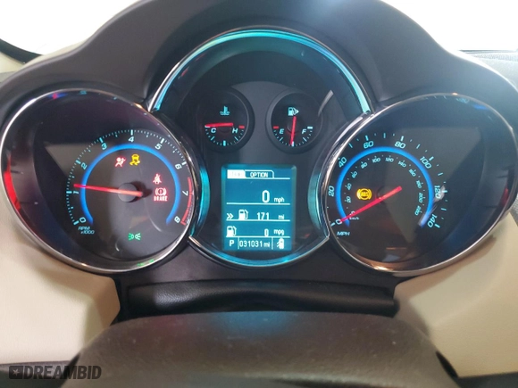 2016 Chevrolet Cruze Limited LTZ with VIN 1G1PG5SB6G7123317, listed as a Copart auction lot 48505105 with 31,031 mi miles and Salvage Title. Bid and sale history available at carsss.com. Image 9.