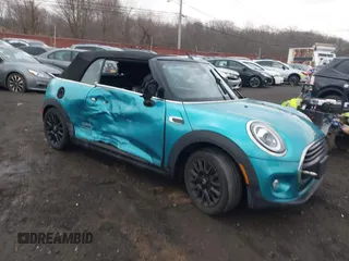 2019 MINI Convertible Cooper with VIN WMWWG5C52K3H08648, listed as a IAAI auction lot 41686314 with 40,728 mi miles and . Bid and sale history available at DreamBid. Image 1.