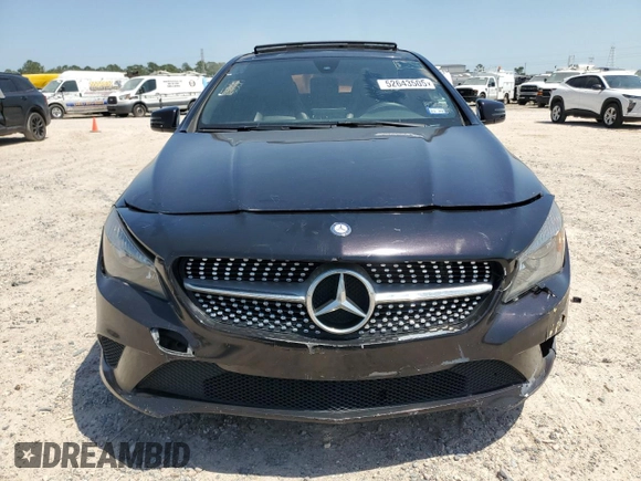 2016 Mercedes-Benz CLA 250 with VIN WDDSJ4GB8GN390045, listed as a Copart auction lot 52643505 with 125,300 mi miles and Clean title. Bid and sale history available at DreamBid. Image 5.