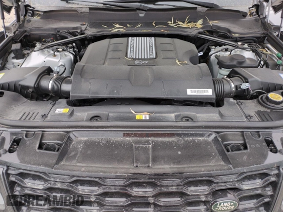 2022 Land Rover Range Rover Sport SVR with VIN SALWZ2RE2NA220101, listed as a Copart auction lot 54006325 with 24,809 mi miles and Salvage title. Bid and sale history available at DreamBid. Image 12.