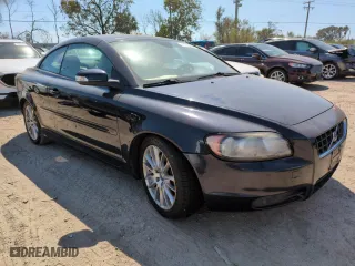 2008 Volvo C70 with VIN YV1MC67228J054127, listed as a Copart auction lot 73768464 with 0 mi miles and Salvage Title. Bid and sale history available at carsss.com. Image 4.