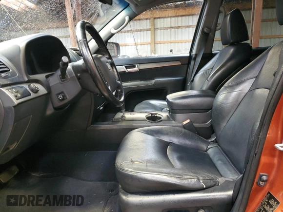 2009 Kia Borrego EX with VIN KNDJH741795017435, listed as a Copart auction lot 86331174 with 257,271 mi miles and Clean Title. Bid and sale history available at DreamBid. Image 7.