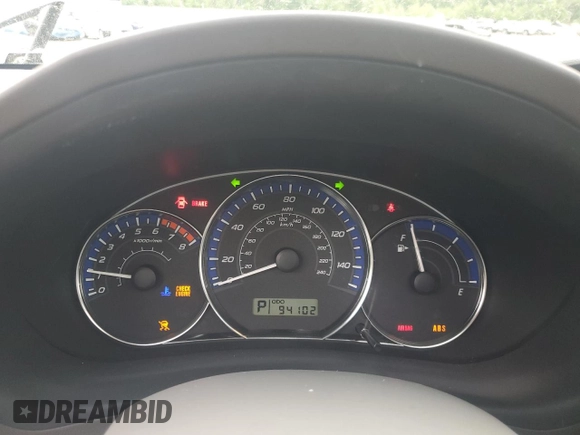 2010 Subaru Forester X Premium with VIN JF2SH6CC4AH753576, listed as a Copart auction lot 65117875 with 94,102 mi miles and Salvage title. Bid and sale history available at DreamBid. Image 9.