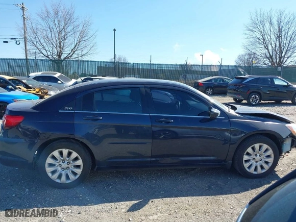 2014 Chrysler 200 LX with VIN 1C3CCBAB0EN170521, listed as a IAAI auction lot 41703266 with NaN miles. Bid and sale history available at carsss.com. Image 13.