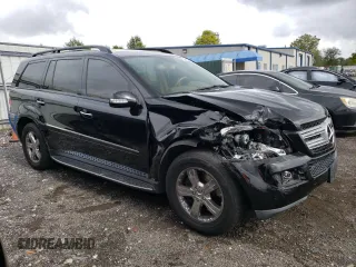 2008 Mercedes-Benz GL-Class 4.6L with VIN 4JGBF71E98A301538, listed as a Copart auction lot 71612184 with 157,189 mi miles and Salvage Title. Bid and sale history available at carsss.com. Image 4.